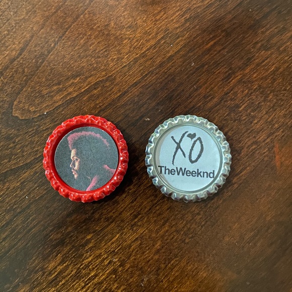 Handmade Other - The Weeknd Bottle Cap Magnets
